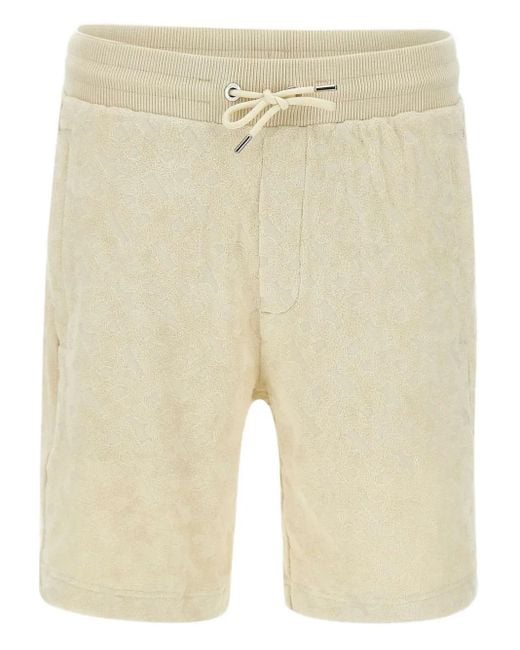 メンズ Boss ドローストリング ショートパンツ Natural