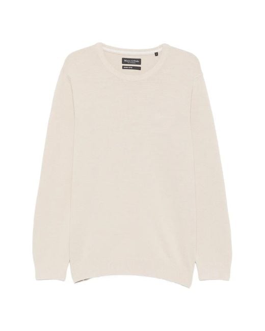 Marc O' Polo Natural Crew-Neck Sweater for men