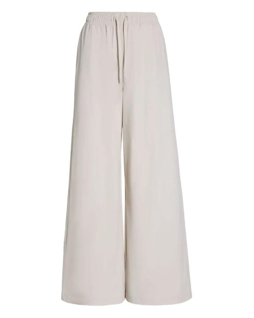 ALPHATAURI White Elasticated-Waist Trousers