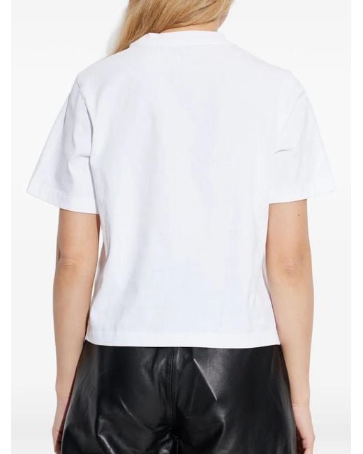 AllSaints White Heartache Lisa T-Shirt