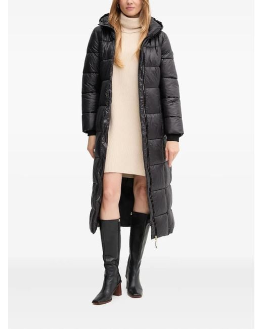 Barbour Natural Roll-Neck Ribbed Mini Dress