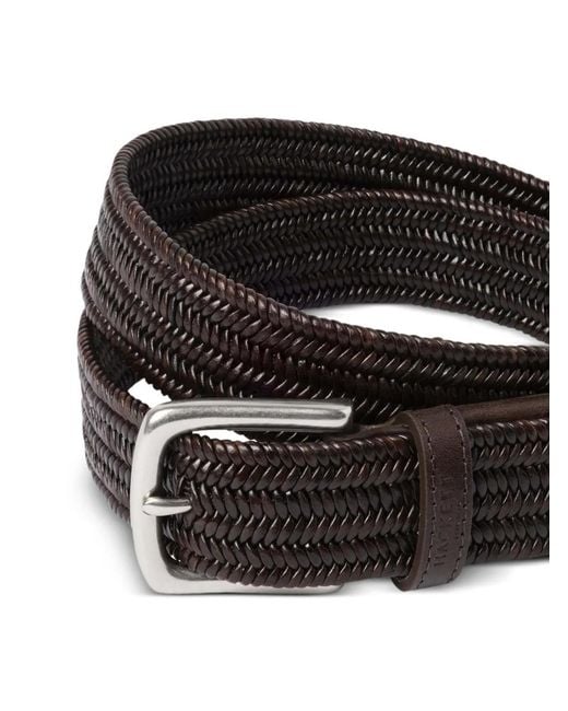Hackett Geflochtener Gürtel in Black für Herren