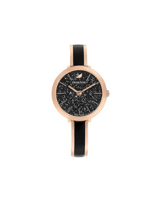 Swarovski Black Crystalline Delight 32Mm