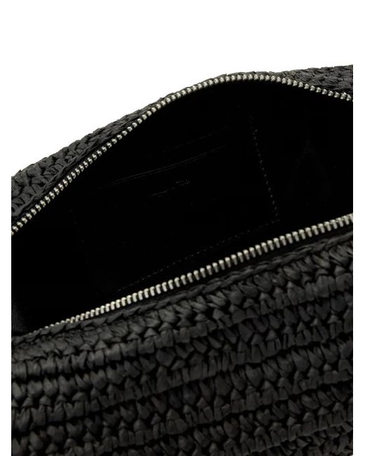 AllSaints Black Micro Luna Shoulder Bag
