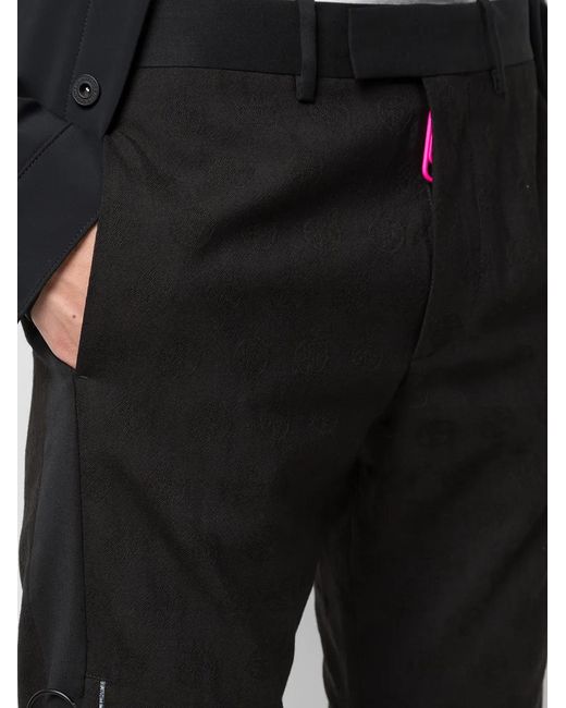 Off-White c/o Virgil Abloh Black Logo Tailored Trousers for men