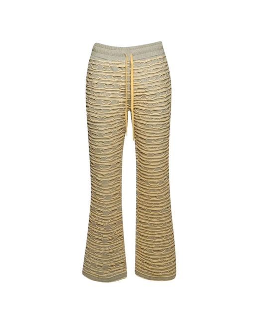 Who Decides War Natural Distressed Track Pants for men