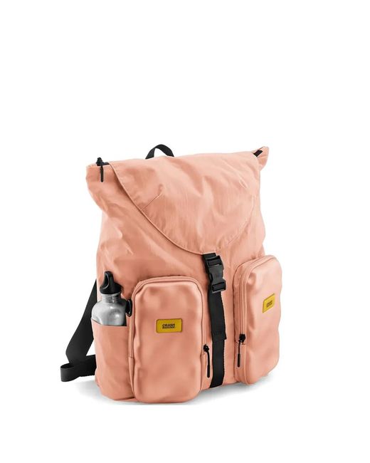 Crash Baggage Pink Soft Rucksack 2.0 Buckle-Fastening Backpack