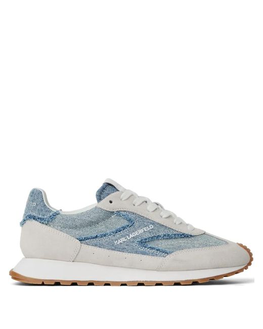 Karl Lagerfeld Blue Kairo Sneakers