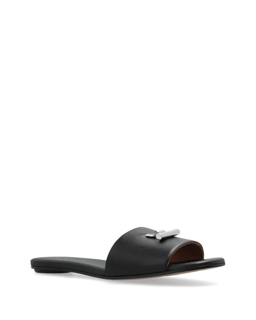 McQueen Black Sandals