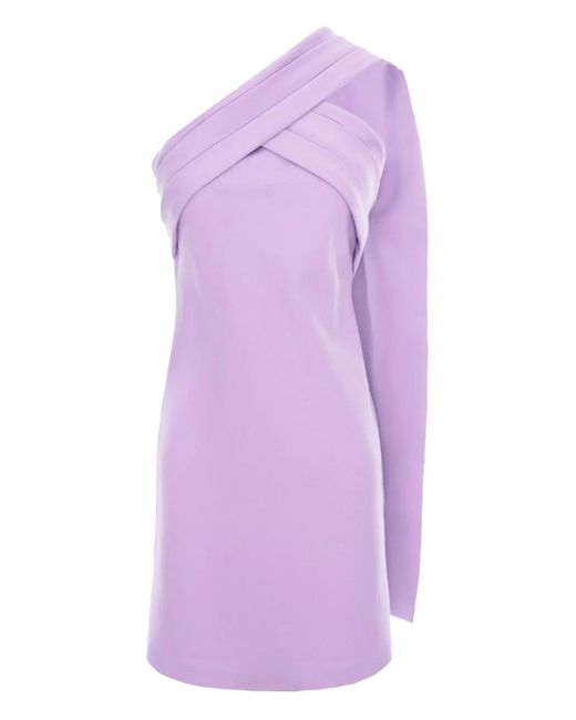 CuAnna Purple Kelly Dress