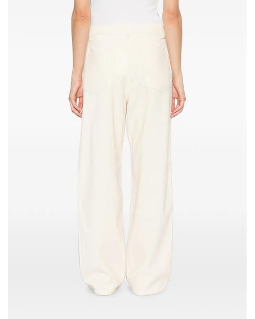 Rohe White Bruun Corduroy Trousers