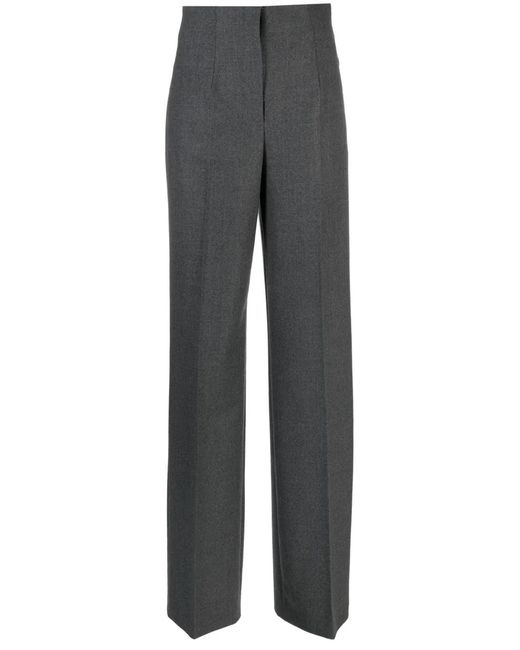Alberta Ferretti Gray Tailored Trousers