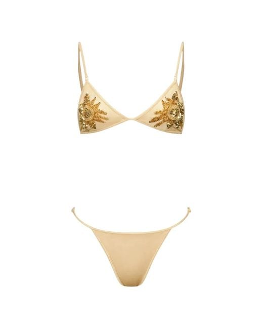 Leslie Amon White Cynthia Bikini