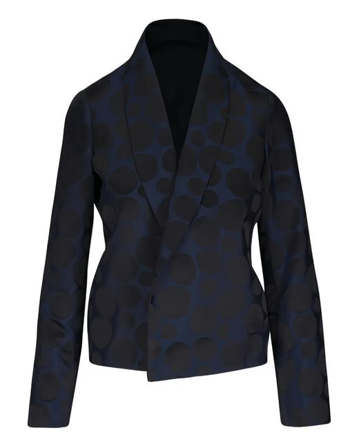 Peter Cohen Blue Duquesa Polka-Dot Jacket