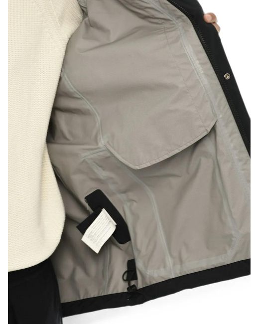 Woolrich Black Freedom Hooded Parka for men