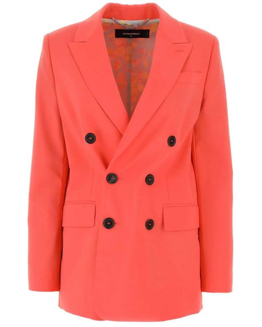 DSquared² Red New York Blazer