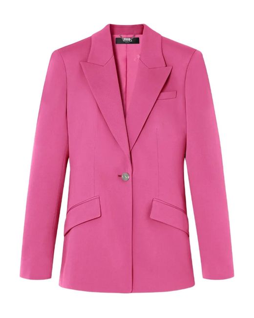 Versace Pink Tailored Blazer