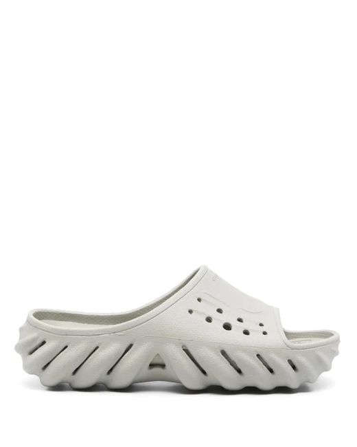CROCSTM White Echo Slides