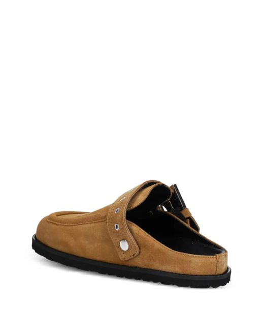 HUGO Brown Artentia Mules