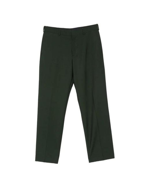 Paul Smith Gray Pressed-Crease Tailored Trousers for men