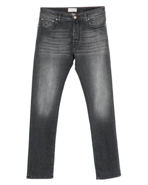 Jacob Cohen Gray Washed Jeans for men