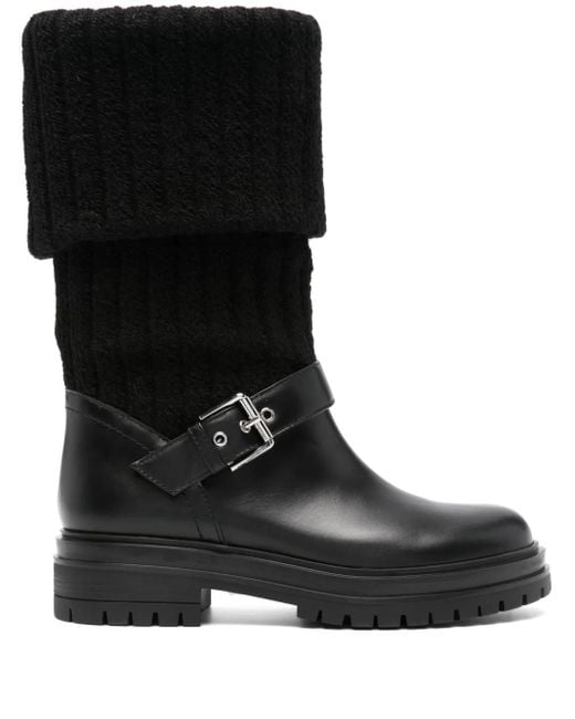 Gianvito Rossi Black Thurso Shoes