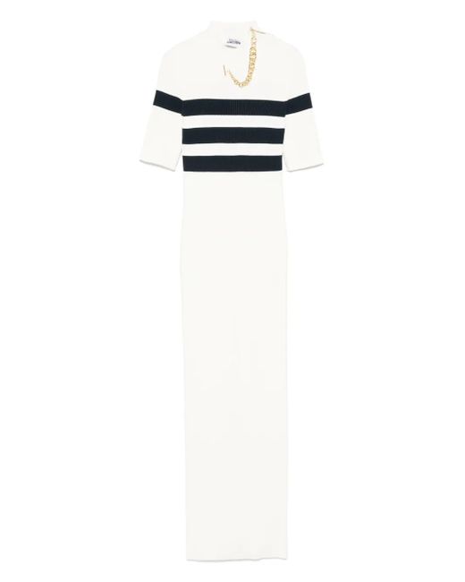 Jean Paul Gaultier マキシドレス White