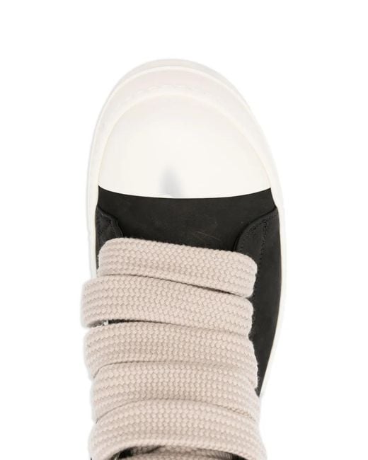 Rick Owens Black Jumbolace Sneaker for men
