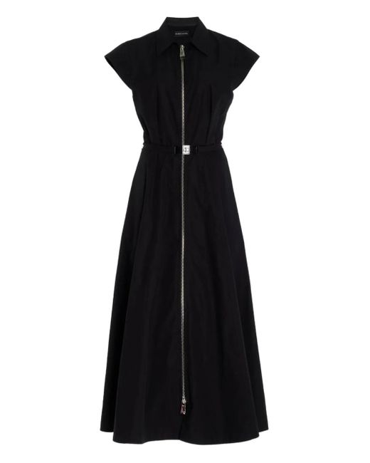 Brandon Maxwell ベルテッドドレス Black