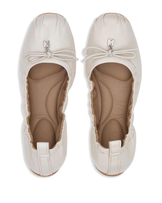 Ballerines Texturées Hogan en coloris Natural