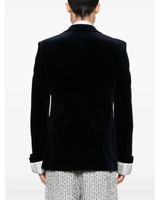Gucci Black Velvet Blazer for men