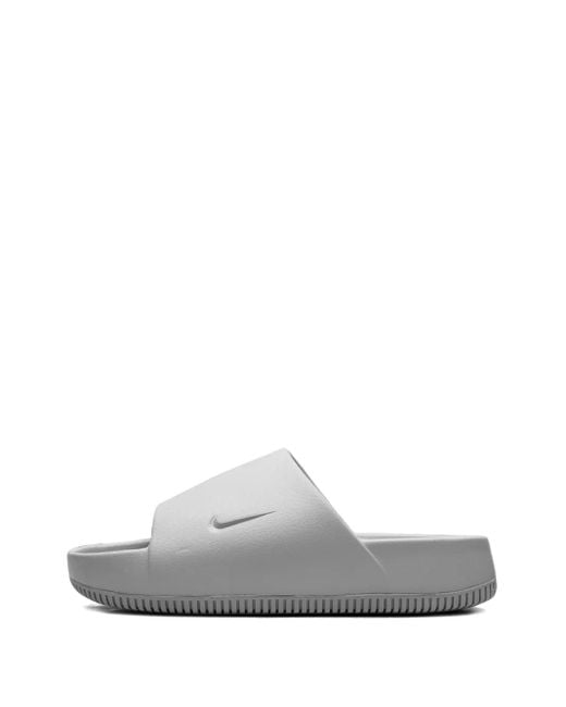 Nike White Calm Slides for men