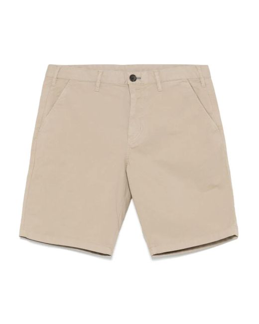 メンズ Paul Smith ロゴ チノショーツ Natural