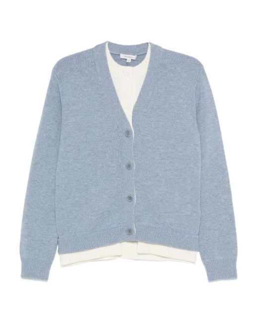J.W. Anderson Blue Geknöpfter Cardigan im Layering-Look