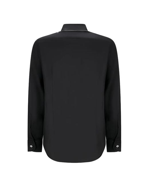 Lardini Black Button-Down Shirt for men