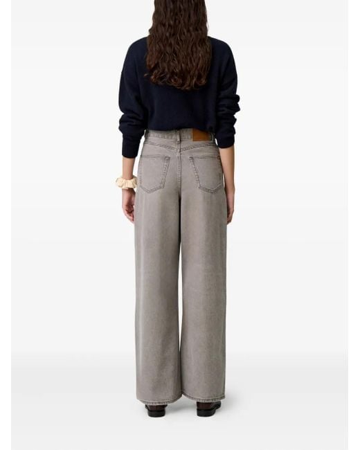 Jeans Con Design A Cinque Tasche di Claudie Pierlot in Gray