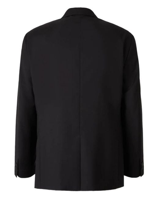 Carrera Black Single-Breasted Blazer for men