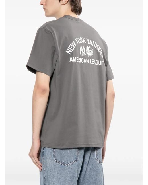 KTZ Gray Crew Neck T-Shirt for men