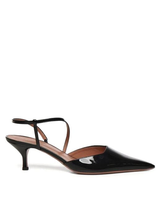 Giuliano Galiano Black Demi Pumps