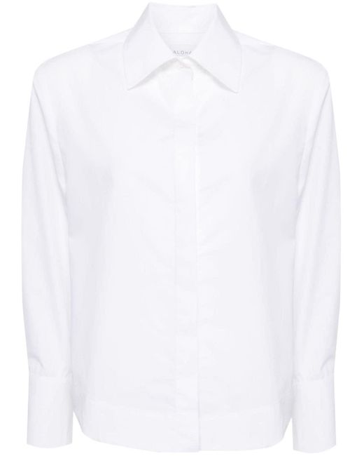 Alohas White Abule Cotton Shirt