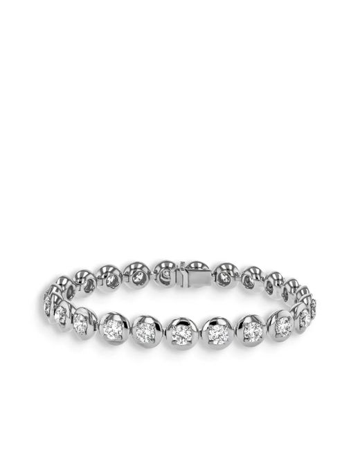 Pragnell Skimming Stone ダイヤモンド ブレスレット 18kホワイトゴールド White