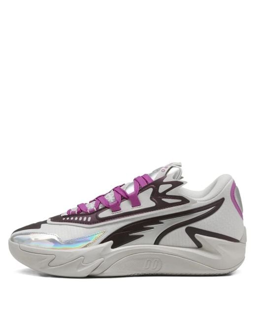 PUMA Scoot Zeros Ii "Feather/Wild Berry" Sneakers in Gray für Herren