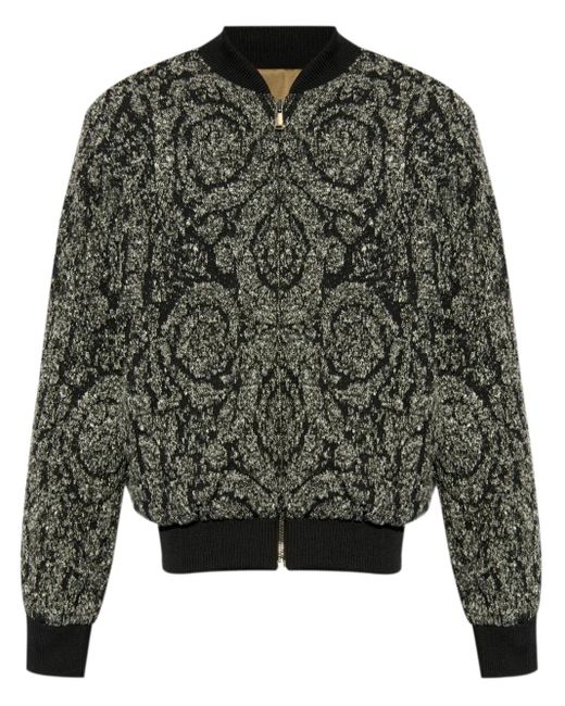 Versace La Coupe Des Dieux Omkeerbaar Bomberjack in het Gray voor heren