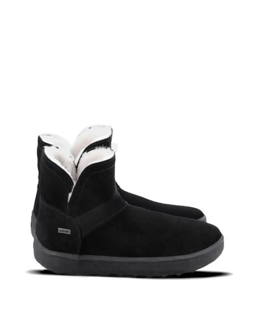Be Lenka Black Polaris Suede Boots