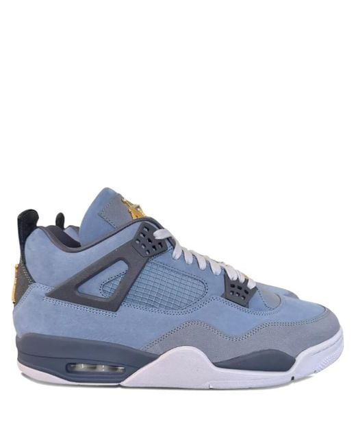 Nike Blue 4 Retro Sneakers for men