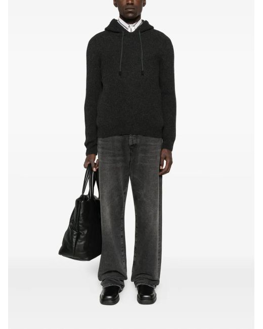 Tagliatore Black Sweaters for men