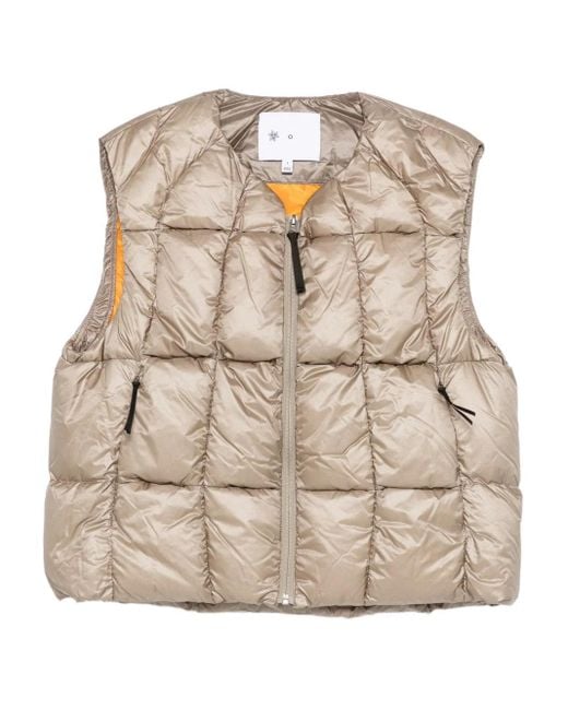 Chaleco Acolchado Goldwin de hombre de color Natural