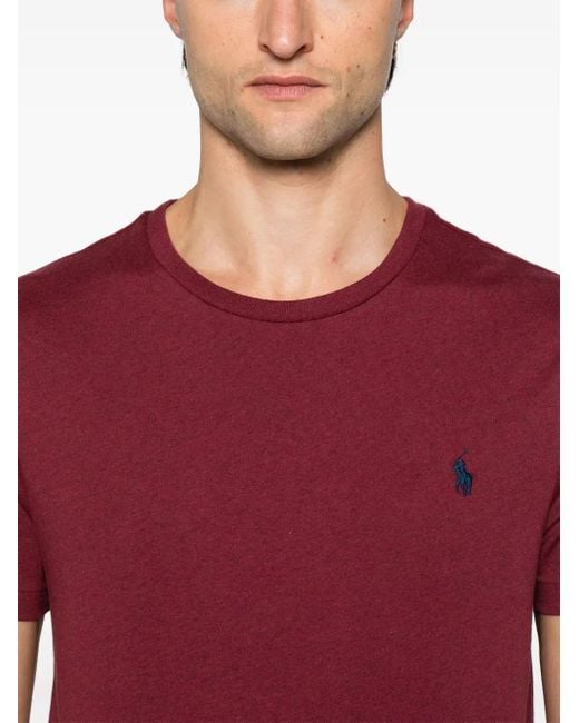 Polo Ralph Lauren Red Logo T-Shirt for men