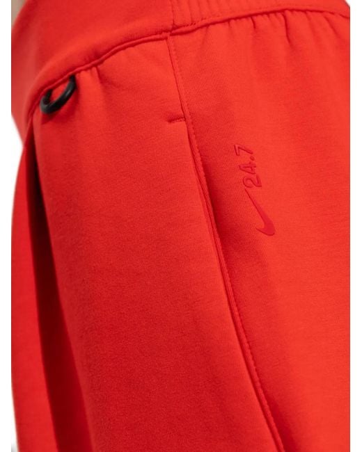 Shorts 24.7 Impossiblysof di Nike in Red
