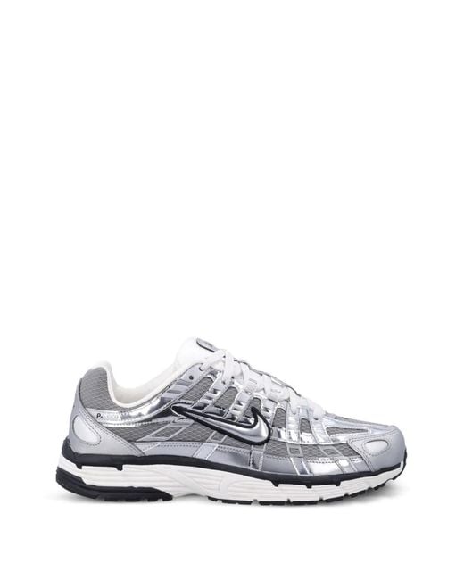 Nike White P-6000 Shoes for men